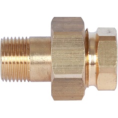 STOUT  Разъемное соединение "американка" ВН, уплотнение под гайкой o-ring кольцо 3/8