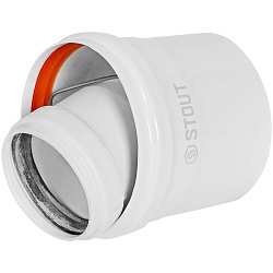STOUT SCR-8610-000001 STOUT Адаптер подключения к котлу конденсац. D60(м)/100(м)