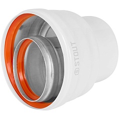 STOUT SCR-8125-000005 STOUT Адаптер соединительный традиц. переход с D60(п)/100(п) на D80(м)/125(м)
