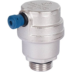 STOUT  Воздухоотводчик автоматический боковой выпуск, нар.р. 1/2" никель., уплотнительное кольцо - NBR