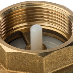 STOUT  1 1/2" Клапан обратный пружинный муфтовый с пластиковым седлом