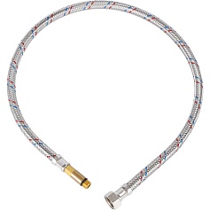 STOUT SHF-1035 Гибкая подводка для воды  M 10 (35мм) х ВР 3/8,  длина 800 мм