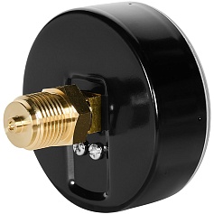 Манометр аксиальный STOUT корпус Dn 80 мм 1/2 , 0...10 бар, кл.2.5