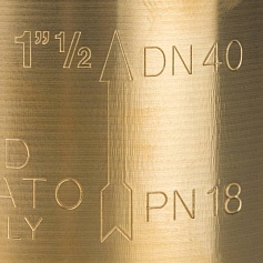 STOUT  1 1/2" Клапан обратный пружинный муфтовый с металлическим седлом