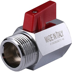 STOUT  3/4 Кран шаровой мини, муфта/резьба