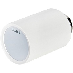 Умная термостатическая головка STOUT STE- 2070 Zigbee