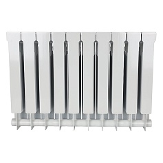 STOUT VEGA 500 10 секций радиатор биметаллический боковое подключение (белый RAL 9016)