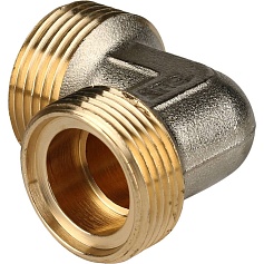 STOUT   Угольник-переходник с наружной резьбой 3/4"х20 для металлопластиковых труб винтовой