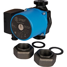 STOUT SPC-0010 SPC-0010-2560130 STOUT Насос циркуляционный 25/60-130