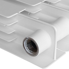   ALPHA 350 8 секций радиатор биметаллический боковое подключение (белый RAL 9016)