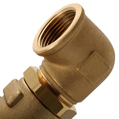 STOUT  Насосно-смесительный узел с термостатическим клапаном и байпасом, без насоса