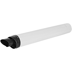 STOUT SCR-8012-000751 STOUT Горизонтальный проход через стену с наконечником конденсац. коакс. D80(п)/125(п), L750 (рабочая длина 680мм)