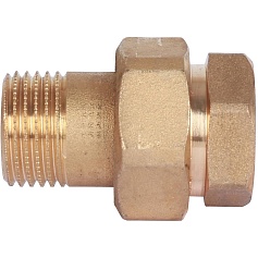 STOUT  Разъемное соединение "американка" ВН, уплотнение под гайкой o-ring кольцо 1/2