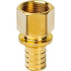 STOUT  Переходник с внутренней резьбой 25xG 3/4" для труб из сшитого полиэтилена аксиальный