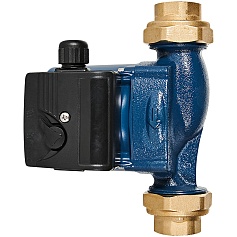 Циркуляционный насос STOUT 25-40/130 220/240V 50Hz с латунными гайками G 1 1/2 x Rp 1