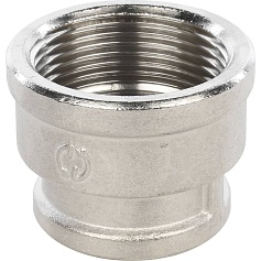 STOUT  Муфта ВВ переходная никелированная 1"1/4X1"