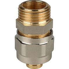 STOUT   Переходник с наружной резьбой 1/2"х16 для металлопластиковых труб винтовой