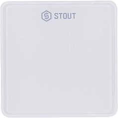 STOUT  Беспроводной комнатный датчик C-8r, белый