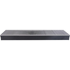 STOUT  Конвектор внутрипольный SCN 80.300.1000 (Решётка роликовая, анодированный алюминий)