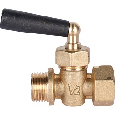STOUT SMN-0010 Кран для манометра, ВР/НР, 1/2"