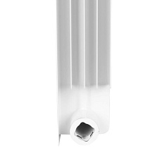 STOUT  STYLE 500 8 секций радиатор биметаллический боковое подключение (белый RAL 9010)