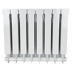 STOUT VEGA 500 8 секций радиатор биметаллический боковое подключение (белый RAL 9016)