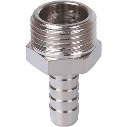 STOUT  Штуцер НР никелированный 1/2"x10