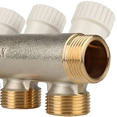 STOUT  Коллектор распределительный 3/4", 4 отвода 3/4"ЕК 