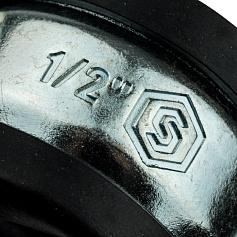 STOUT SAC-0020-Комплекты Хомут для труб, комплект: хомут+шпилька шуруп +дюбель пластиковый 1/2"(20-24)