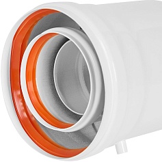 STOUT SCR-8125-000001 STOUT Конденсатоотводчик универсальный традиц. коакс. D80(п-м)/125(п-м)