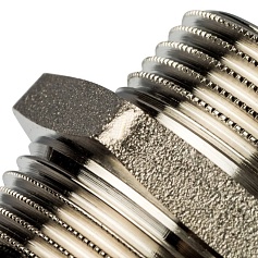 STOUT  Ниппель НН переходной никелированный 1"1/2X1"1/4