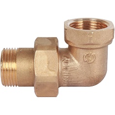 STOUT  Разъемное угловое  соединение "американка" ВН 3/4"