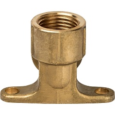 STOUT  Угольник настенный с креплением 20xRp 1/2" для труб из сшитого полиэтилена аксиальный