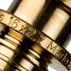 STOUT Муфта соединительная равнопроходная 16 (аксиальный)