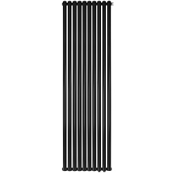 Стальной трубчатый радиатор STOUT TUBE ROUND нижнее правое подключение 10 секций R40 1-1750-10 RT RAL9005