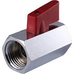 STOUT  1/2" Кран шаровой мини, муфтовый