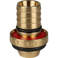 STOUT   Муфта соединительная 16х16 для металлопластиковых труб винтовой