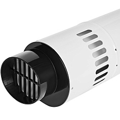 STOUT SCR-1116-251250 STOUT Комплект дымохода УНИВЕРСАЛЬНЫЙ конденсац. коакс. D110/160, L1250 (хомут, накладки декоративные, рабочая длина 750 мм)