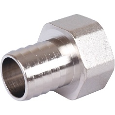 STOUT  Штуцер ВР никелированный 1"x25