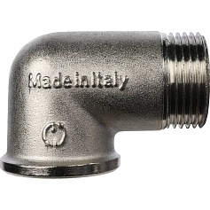 STOUT  Угольник НВ никелированный 1"