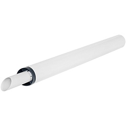 STOUT SCR-6010-001001 STOUT Горизонтальный проход через стену с наконечником Антилед традиц. коакс. D60(п)/100(п), L1000 (без декоративных накладок)