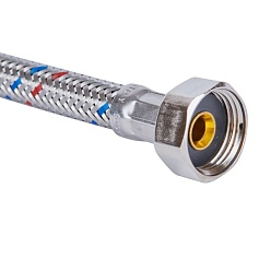 STOUT SHF-1035 Гибкая подводка для воды  M 10 (35мм) х ВР 3/8,  длина 800 мм