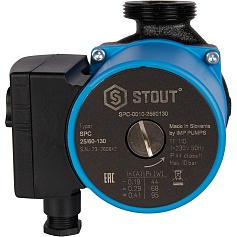 STOUT SPC-0010 SPC-0010-2560130 STOUT Насос циркуляционный 25/60-130