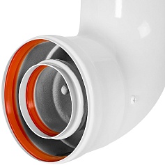 STOUT SCR-6010-000090 STOUT Отвод 90° традиц. коакс. D60(п-м)/100(п-м)