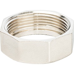 STOUT  Разъемное соединение "американка" ВН никелированное, уплотнение под гайкой o-ring кольцо 1"1/4