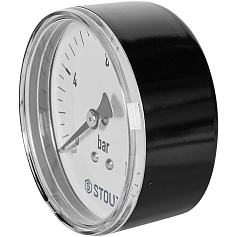 Манометр аксиальный STOUT корпус Dn 63 мм 1/4 , 0...16 бар, кл.2.5