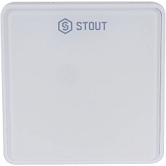 STOUT  Проводной комнатный датчик C-7p, белый