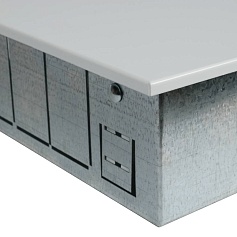 STOUT  Шкаф распределительный встроенный 19-20 выходов (ШРВ-7) 670х125х1346