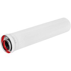 STOUT SCR-6010-000500 STOUT Удлинитель дымохода традиц. коакс. D60(п-м)/100(п-м), L500