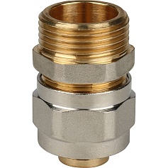 STOUT   Переходник с наружной резьбой 3/4"х20 для металлопластиковых труб винтовой